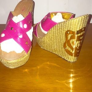 Baby phat wedges